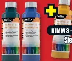 B1 Discount Baumarkt Netto Vollton- und Abtönfarbe Angebot