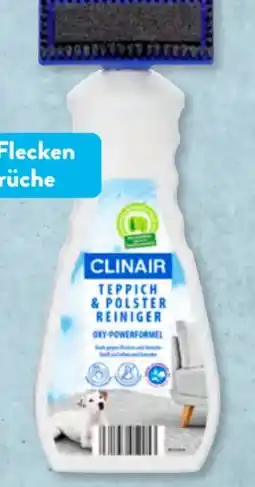 Aldi Süd Clinair Teppich- & Polsterreiniger Angebot