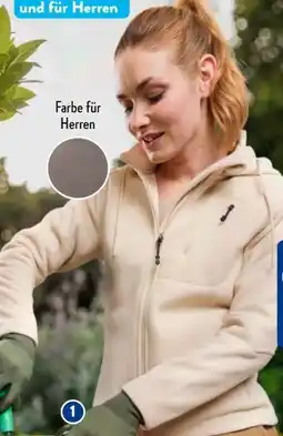 Aldi Süd Gardenline Damen Garten Fleecejacke Angebot