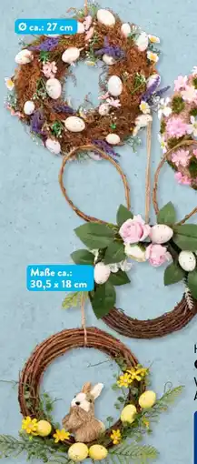 Aldi Süd Home Creation Osterkranz Angebot