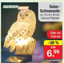 Zimmermann Garden hero solar-schneeeule Angebot