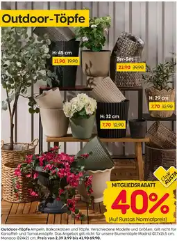 Rusta Outdoor-topf Angebot