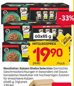 Rusta Sheba nassfutter, katzen selection Angebot