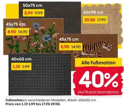 Rusta Fußmatte Angebot