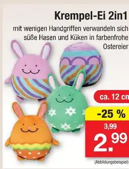 Zimmermann Krempel-ei 2in1 Angebot