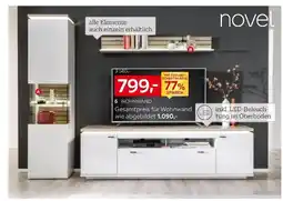 XXXLutz Novel wohnwand Angebot