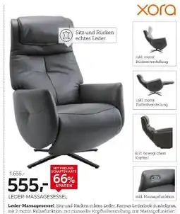 XXXLutz Xora leder-massagesessel Angebot