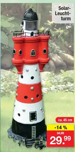 Zimmermann Solar-leuchtturm Angebot