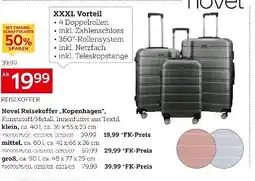 XXXLutz Novel reisekoffer „kopenhagen“ Angebot