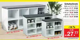 Zimmermann Schuhschrank Angebot