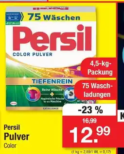 Zimmermann Persil pulver color Angebot