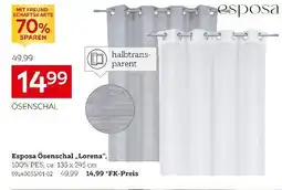 XXXLutz Esposa ösenschal lorena Angebot