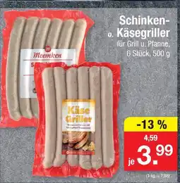 Zimmermann Meemken schinken- o. käsegriller Angebot