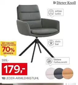 XXXLutz Leder-armlehnstuhl Angebot