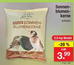 Zimmermann Bird's garden schwarze sonnenblumenkerne Angebot