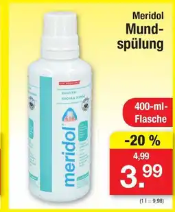 Zimmermann Meridol mundspülung Angebot