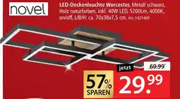 Zurbrüggen Novel led-deckenleuchte worcester Angebot