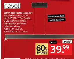 Zurbrüggen Novel led-pendelleuchte scottsdale Angebot
