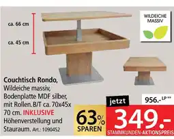 Zurbrüggen Novel couchtisch rondo Angebot
