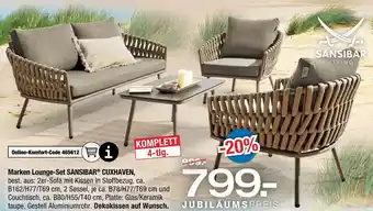Sansibar living lounge-set cuxhaven