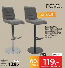 Zurbrüggen Novel barhocker willy Angebot