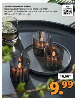 Zurbrüggen 3er-set solarleuchten yonkers Angebot