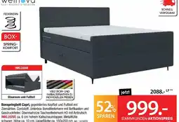 Zurbrüggen Weinova boxspringbett capri Angebot