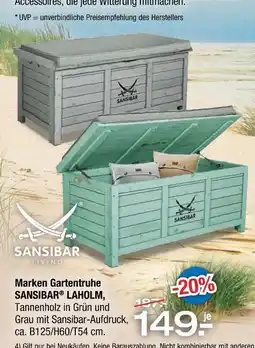 Ostermann Sansibar gartentruhe laholm Angebot