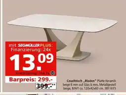 Segmüller Couchtisch bladen Angebot