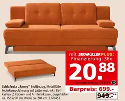 Segmüller Schlafsofa „fanny“ Angebot