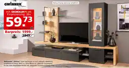 Segmüller Gwinner by radon wohnwand „bellano“ Angebot