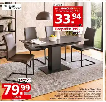 De|sign & more esstisch olinda