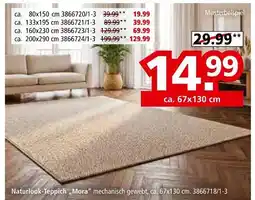 Segmüller Naturlook-teppich mora Angebot