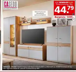Segmüller Casedo wohnwand mirando Angebot