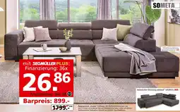 Segmüller Someta polstergarnitur „cocoon“ Angebot