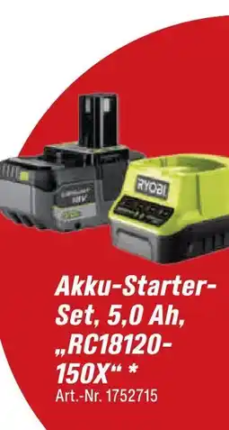 toom Baumarkt Ryobi akku-starter-set rc18120-150x Angebot