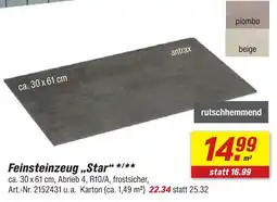 toom Baumarkt Feinsteinzeug star Angebot