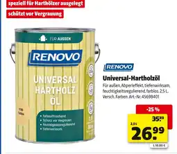 Hagebau Renovo universal-hartholzöl Angebot