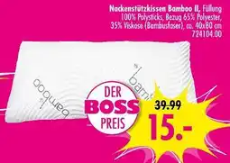 Möbel Boss Nackenstützkissen bamboo ii, füllung Angebot