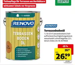 Hagebau Renovo terrassenbodenöl Angebot
