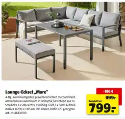 Hagebau Lounge-eckset „mare“ Angebot