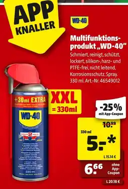 Hagebau Wd-40 multifunktionsprodukt wd-40 Angebot