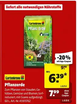Hagebau Gartenkrone pflanzerde Angebot