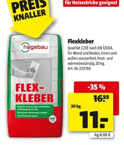 Hagebau Hagebau flexkleber Angebot