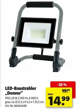 Hagebau Led-baustrahler „denver“ Angebot