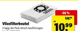 Hagebau Kärcher vliesfilterbeutel Angebot