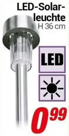 CENTERSHOP LED-Solarleuchte Angebot