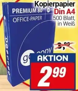 CENTERSHOP Kopierpapier Din A4 Angebot