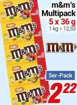 CENTERSHOP m&m's Multipack Angebot