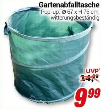 CENTERSHOP Gartenabfalltasche Angebot
